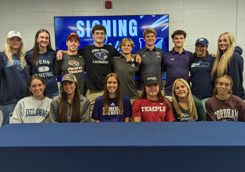  MHS student athletes participate in NCAA Signing Day